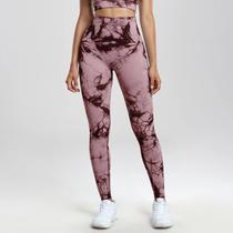 Calça legging Hupana Empina Bumbum Sem Costura Tie Dye Calça legging Hupana Empina Bumbum Sem Costura Tie Dye