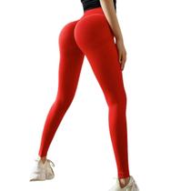 Calça Legging Hupana Sports Levanta Bumbum Cintura Alta Sem Costura