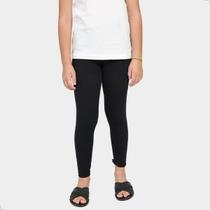Calça Legging Infantil Algodão Lisa