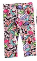 Calça Legging Infantil Estampada Menina 2 a 3 Anos Calça Legging Infantil Estampada Menina 2 a 3 Anos