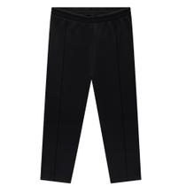 Calça Legging Infantil Menina Básica Molicotton Peluciado Tamanho:4Cor:Preto