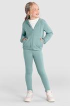 Calça legging infantil menina em cotton Brandili Básicos Calça legging infantil menina em cotton Brandili Básicos
