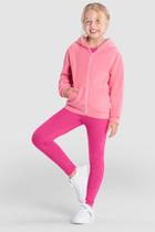 Calça legging infantil menina em cotton Brandili Calça legging infantil menina em cotton Brandili