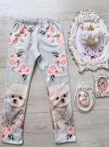 Calça legging infantil menina Fofuxo Yoyo Calça legging infantil menina Fofuxo Yoyo