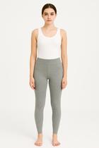 Calça Legging Infantil Meninas Suplex Cinza