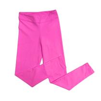 Calça Legging Infantil - Rosa Liso Neon