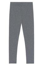 Calça legging infantil unissex térmica leve Brandili-CINZA