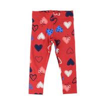 Calça Legging Infanto Juvenil Feminina Malwee Vermelha Calça Legging Infanto Juvenil Feminina Malwee Vermelha