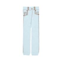Calça Legging Jeans Infantil Bebê 00 a 05 Meses Pimpolho - Azul Claro