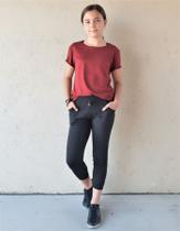 Calça Legging Jogger Infantil Peluciada Suplex Liso Menina Calça Legging Jogger Infantil Peluciada Suplex Liso Menina