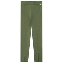 Calça Legging Juvenil Feminina Lilimoon em Ribana na cor Verde