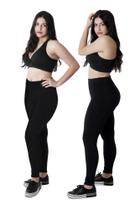 Calça Legging / Leg Cós Alto, Super Grossa Calça Legging / Leg Cós Alto, Super Grossa