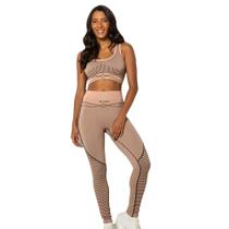 Calça Legging Leg Trifil Sport Esportiva Modelo Sem Costura Com Secagem Rápida Para Academia