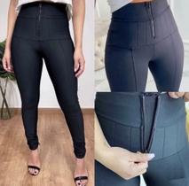 Calça legging lipo modeladora cintura alta