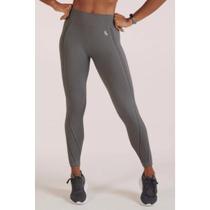 Calça Legging Lupo Max Feminino Academia Cintura Alta Treino Fitness Cor Grafite