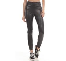 Calça Legging material sintético Felpado Manly Preta