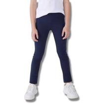 Calça Legging Menina Hering kids Em Moletom Peluciado - Azul