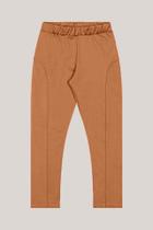 Calça Legging Menina Malha Termica Glinny Tamanho:2Cor:Caramelo