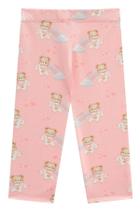 Calça Legging Menina Termoskin Estampa Ursos Infanti