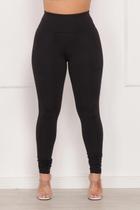 Calça Legging Montaria Flanelada Térmica com Bolsos Cintua Alta Calça Legging Montaria Flanelada Térmica com Bolsos Cintua Alta