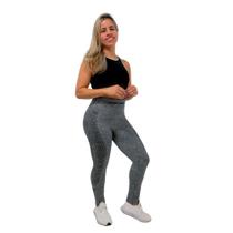 Calça Legging Mormaii Feminina Estampada Sem Costura Fitness