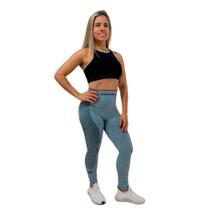 Calça Legging Mormaii Feminina Estampada Sem Costura Fitness