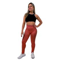 Calça Legging Mormaii Feminina Estampada Sem Costura Fitness Calça Legging Mormaii Feminina Estampada Sem Costura Fitness