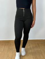 Calça legging nacional canelada