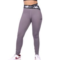 Calça Legging New Balance Relentless Feminino Chumbo