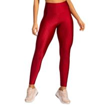 Calça Legging New Zig 3D Bella Fiore Cós Alto Academia Fitness