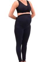 Calça Legging Para Gestante Tecido Emana ModelleSkin