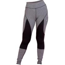 Calça Legging Pine Creek Mesh Feminina - Cinza Mescla