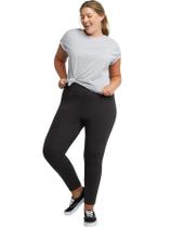 Calça Legging Plus Size Academia Suplex Costura Reforçada