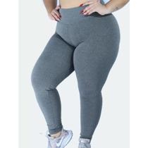 Calça Legging Plus Size Básica Alta Qualidade Preta Original G1 G2 G3 G4 Tecido Grosso Academia Conforto