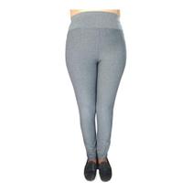 Calça Legging Plus Size Cintura Alta Academia Moda Fitness Feminina