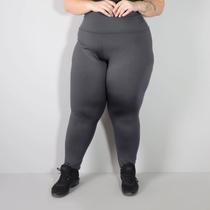 Calça Legging Plus Size Cós Alto - Fitmoda Calça Legging Plus Size Cós Alto - Fitmoda
