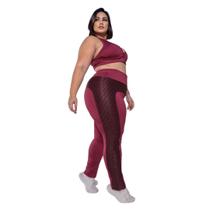 Calça Legging Plus Size Montaria Cirrê Empina Bumbum Suplex Calça Legging Plus Size Montaria Cirrê Empina Bumbum Suplex