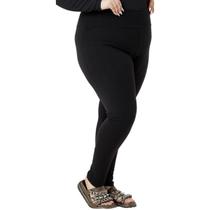 Calça Legging Plus Size Peluciada Moda Outono Inverno Feminina Casual 10225A