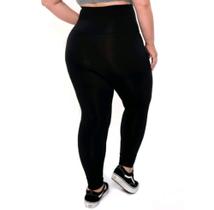 Calça Legging Plus Size Suplex de Qualidade (Poliamida e Elastano) Cós Alto