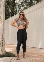 Calça legging preta Calça legging preta
