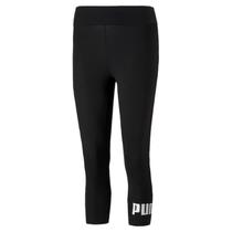 Calça Legging Puma Ess 3/4 Logo Feminino - Preto