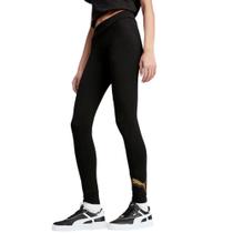 Calça Legging Puma Essentials Metallic Feminina Calça Legging Puma Essentials Metallic Feminina