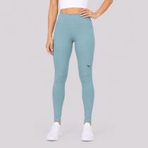 Calça Legging Puma Feminina Tad Essential Tight Azul Calça Legging Puma Feminina Tad Essential Tight Azul