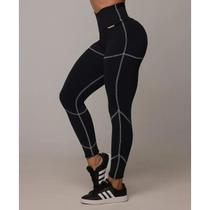 Calça Legging Pump Empina Bumbum Preta