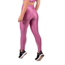 Calça Legging Rosa Para Corrida Não Marca Gomax Fitness