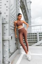 Calça Legging Saara Marrom