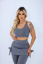 Calça Legging Saia Moda Evangélica Evegelica Academia corrida