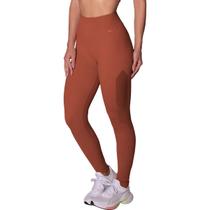 Calça Legging Selene Academia Sem Costura Cós Alto Ajuste Perfeito Zero Transparência