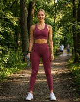 Calça Legging Selene Sem Costura Cintura Alta Fitness Academia Modeladora Conforto