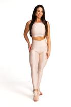 Calça Legging Sem Costura Feel Rib